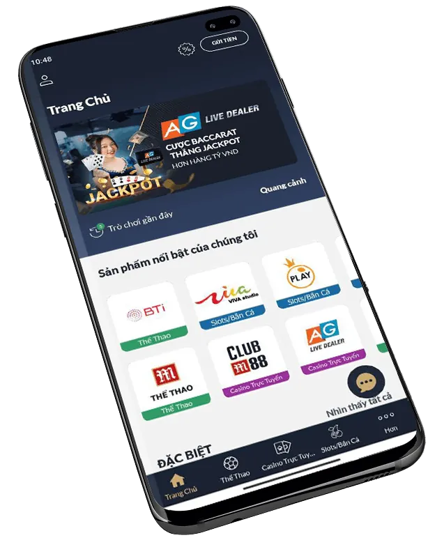 Đa dạng trò chơi cá cược bay789 app
